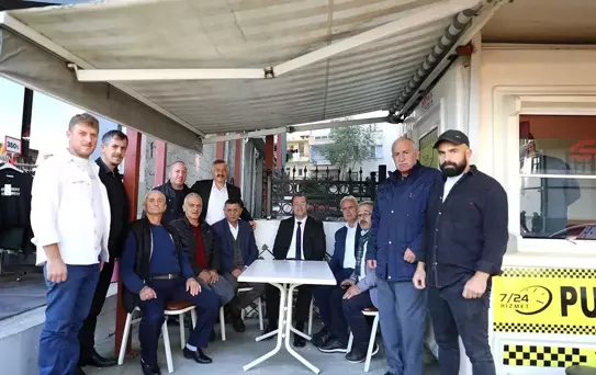 Başkan Ekim, Taksici Esnafıyla Bir Araya Geldi