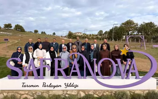 Mehdi Eker Safran Hasadına Katıldı