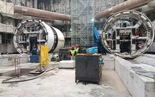 Körfezray Metro Projesi'nde Tünel Kazıları Devam Ediyor