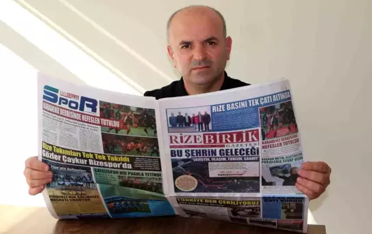 Rize'de Yerel Gazeteler Birleşti