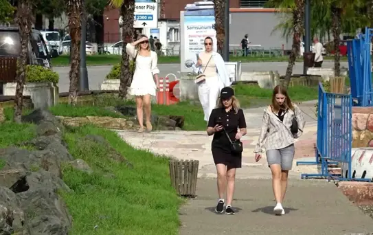 Samsun'a 1075 Rus Turist