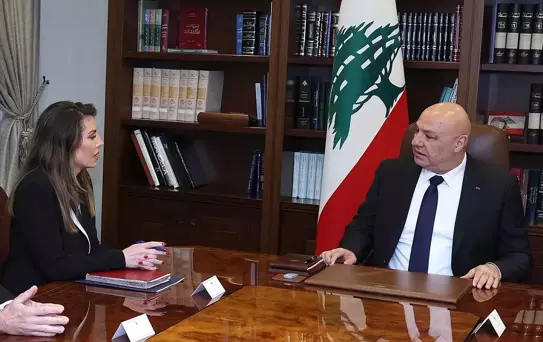 Ortagus Beyrut'ta Lübnanlı Yetkililerle Görüştü