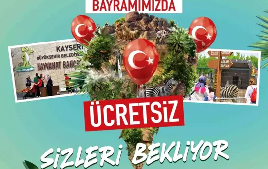 Cumhuriyet Bayramı'nda Hayvanat Bahçesi Ücretsiz Ziyarete Açılıyor