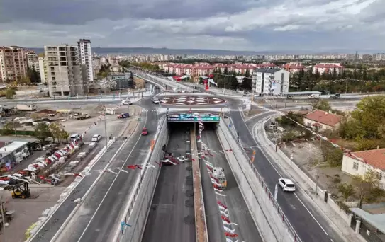 Kayseri'de Meteoroloji Katlı Kavşağı Projesi 29 Ekim'de Açılıyor