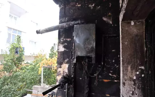 Duyarlı Komşu Yangına Müdahale Etti