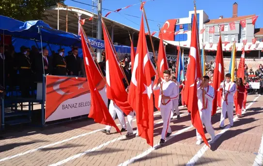 Banaz'da Cumhuriyet Bayramı Coşkuyla Kutlandı