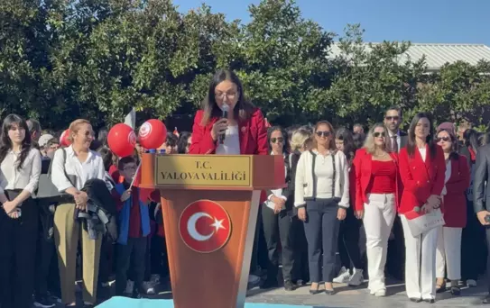 Yalova'da Cumhuriyet Bayramı Coşkusu