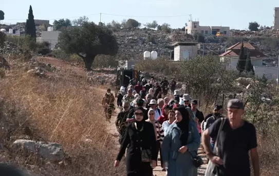 İsrail, Filistinli Çiftçilerin Zeytin Hasadını Engelliyor