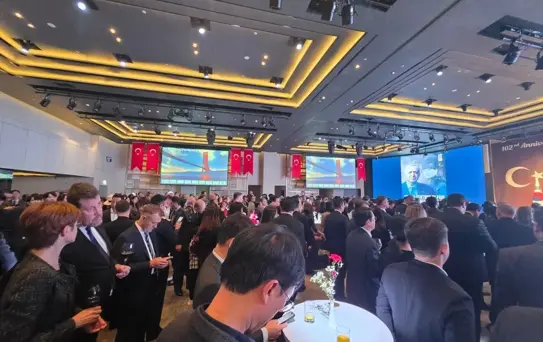 Güney Kore'nin başkenti Seul'de 29 Ekim Cumhuriyet Bayramı kutlandı