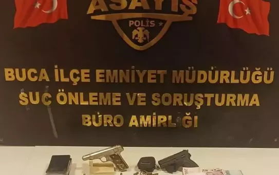 Buca'da Silah ve Uyuşturucu Operasyonu