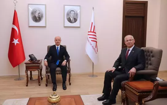 KOÜ Rektörü YÖK Başkanını Ziyaret Etti