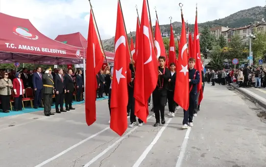 Samsun ve çevre illerde Cumhuriyet'in 102. yılı kutlandı