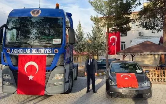 Akıncılar Belediyesi Yeni Araçlar Tanıttı