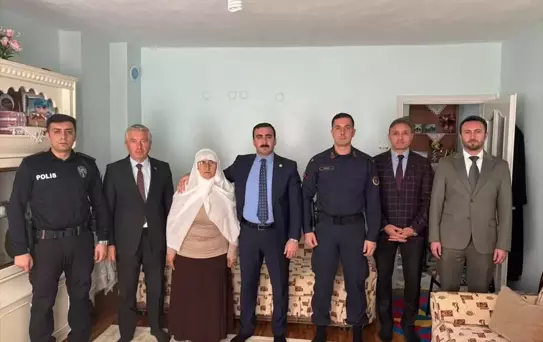 İhsangazi Kaymakamı Şahin'den şehit ailesine ziyaret