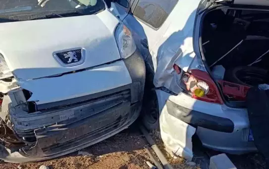 Siirt'te Trafik Kazası: 1 Yaralı