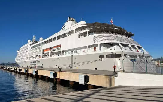 Bodrum'a 340 Turist Getiren Kruvaziyer