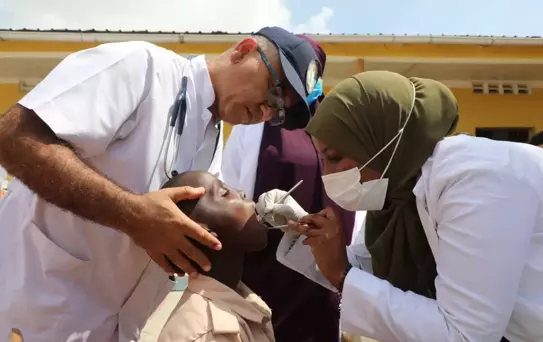 Somali'deki Türk Görev Kuvveti, Şehit Çocukları Ziyaret Etti