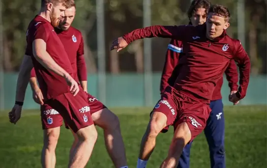 Trabzonspor, Galatasaray Maçı Hazırlıklarını Sürdürüyor