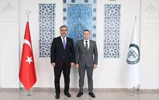 AA Bölge Müdürü'nden ÇAKÜ'ye Ziyaret