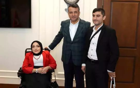 Görme Engellilere Spor Desteği İçin Ziyaret