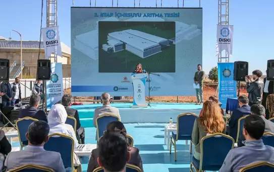 Diyarbakır'da Su Arıtma Tesisi Temeli Atıldı