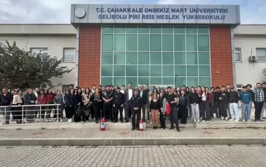 Gelibolu'da Afet Farkındalık Eğitimi