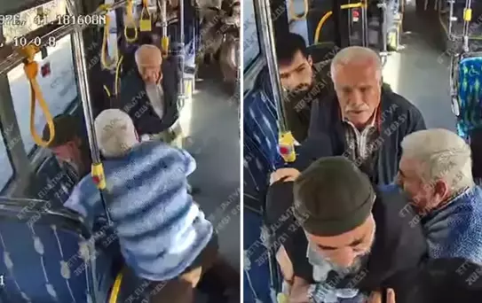 İETT otobüsündeki dehşet kamerada