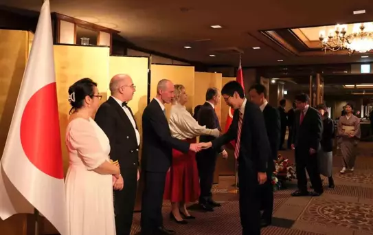 Japonya'da 29 Ekim Cumhuriyet Bayramı resepsiyonu