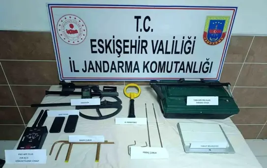 Eskişehir'de Kaçak Kazı Operasyonu