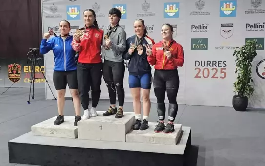 Aysel Özkan Avrupa İkincisi