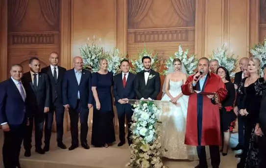 Siyaset ve ekonomi dünyasını buluşturan YouTuber düğünü