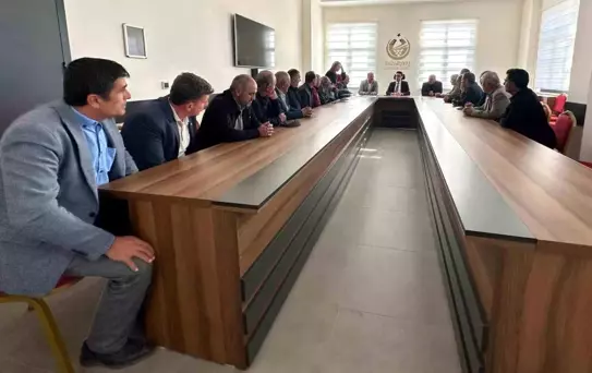 Köy Muhtarlarıyla Altyapı Toplantısı