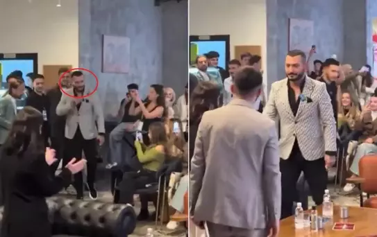 Şaşırtan görüntü! İzdivaç yarışmacısı Erol Yıldırım üniversite söyleşisinde