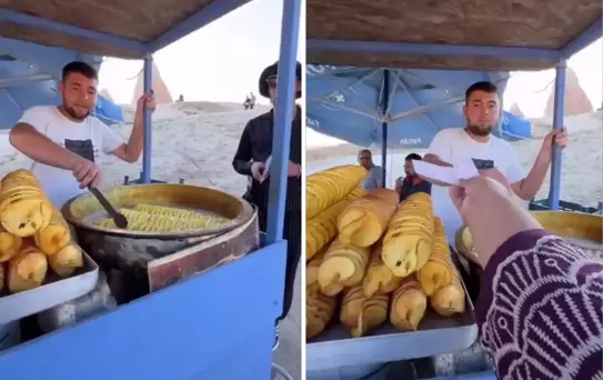 Turiste sattığı patates cipsin fiyatı öyle böyle değil
