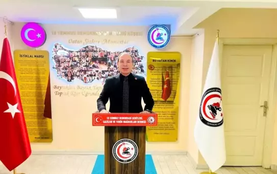 15 Temmuz Demokrasi Şehitleri, Gazileri ve Terör Mağdurları Derneği Genel Başkanı Gündüz: 'İçişleri Bakan Yardımcısı Mehmet Aktaş yerli ve milli duruşuyla öne çıkıyor'