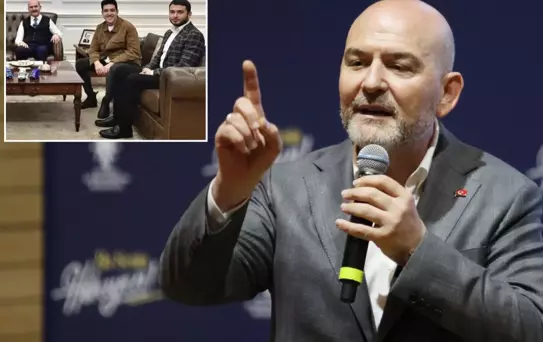 Fotoğrafları ortaya çıkmıştı! Soylu, Fatih Özer iddialarına ateş püskürdü