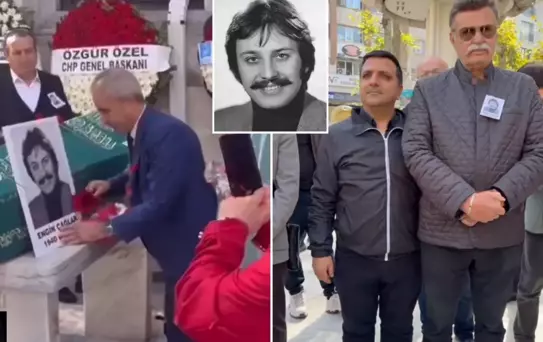 Yeşilçam'ın jönü Engin Çağlar'ın cenazesinde büyük saygısızlık! Fotoğraf için yarışa girdiler