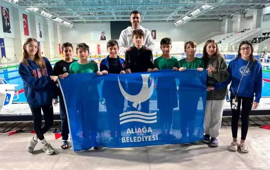 Aliağalı Yüzücüler Türkiye Finallerine Hak Kazandı