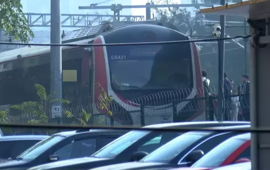 Marmaray İstasyonunda Ayak Sıkışması