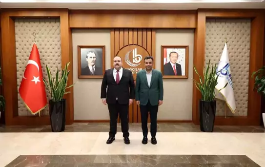 Başkan Hamamcı'dan Yasin Yıldız'a Nezaket Ziyareti