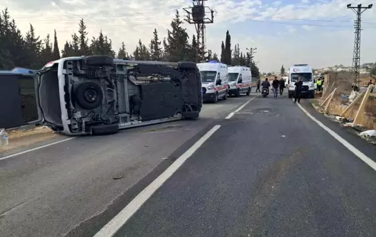 Kilis'te Trafik Kazası: 4 Yaralı