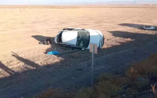 Ereğli'de Takla Atan Araçta 6 Yaralı