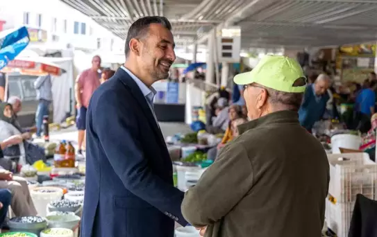Manavgat Belediye Başkan Vekili Çiçek'ten Pazarcılara Destek Ziyareti