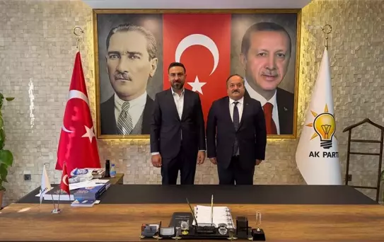 Kaymakam İnci, İlçe Başkanı Gökçedağ'ı Ziyaret Etti