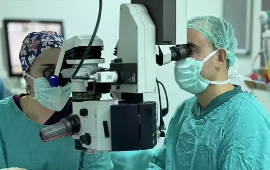 KTÜ'de İlk Yarım Kat Kornea Nakli