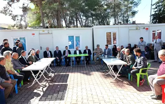 Vali Varol, Örenli Mahallesi'ni Ziyaret Etti