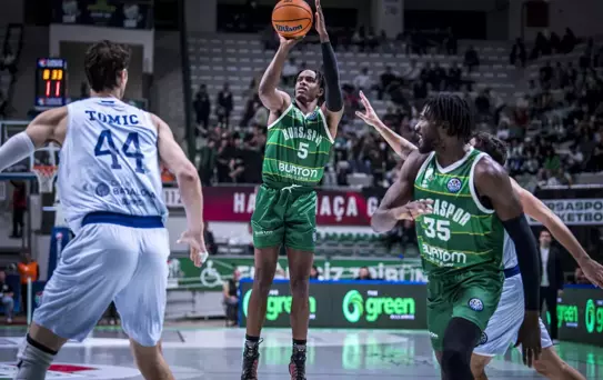 Bursaspor, Joventut Badalona'ya Mağlup Oldu