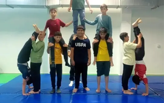 Kovancılar Ortaokulu Güreşçilerinden Yeni Sezon Hazırlığı