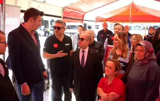 Afyonkarahisar'da Engellilere Yönelik Deprem Tatbikatı Gerçekleştirildi