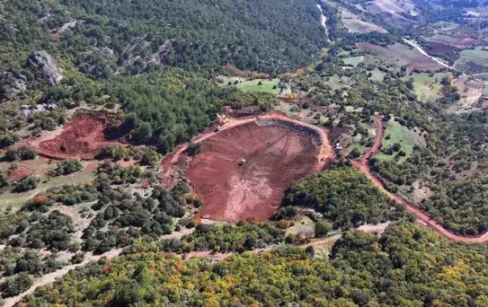 Manisa'da Yeni Sulama Göleti Üreticilere Can Suyu Olacak